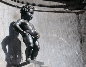 Manneken Pis，1619铜牌